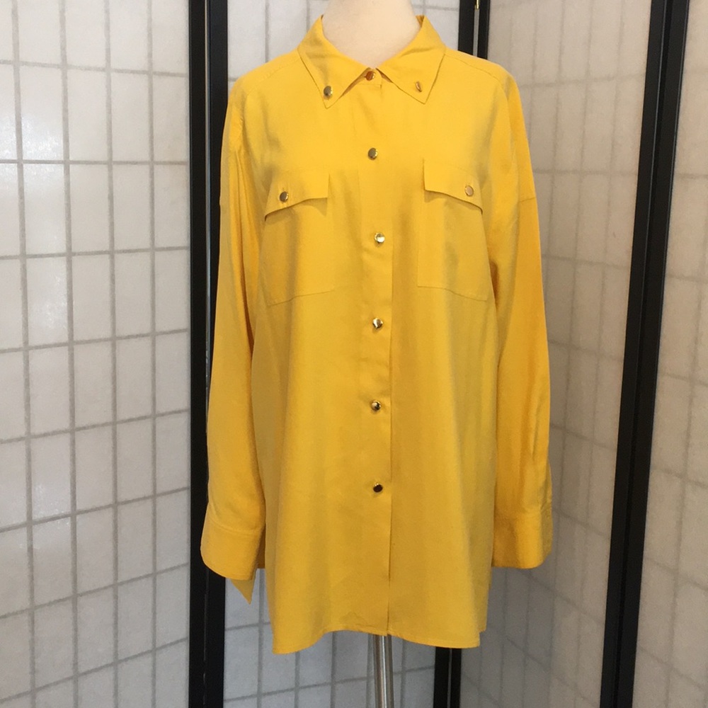 100% Silk Linea by Louis Dell ‘Olio Shirt 1X